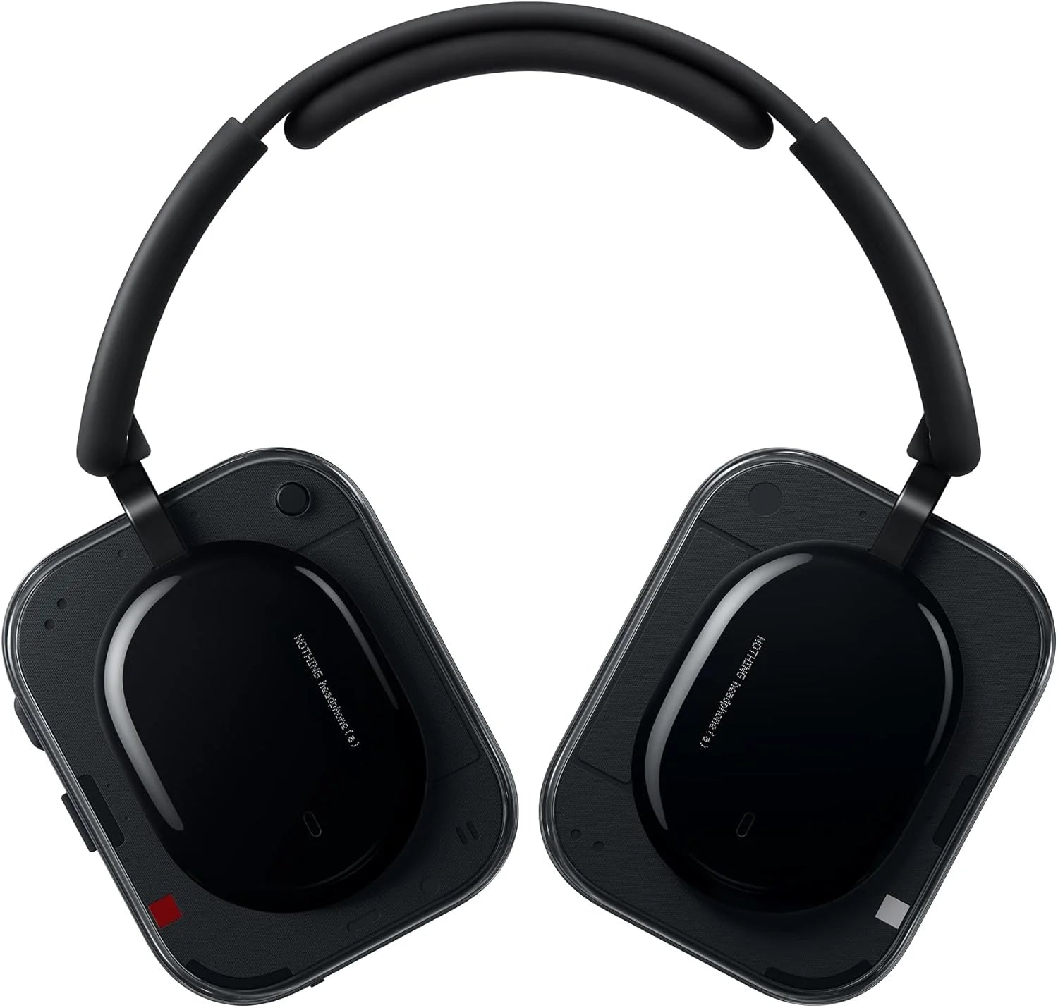 Nothing Headphone (1) Wireless On-Ear Headphones with Active Noise Cancellation, Up to 80h Battery, Hi-Res, Space Audio, Waterproof – White