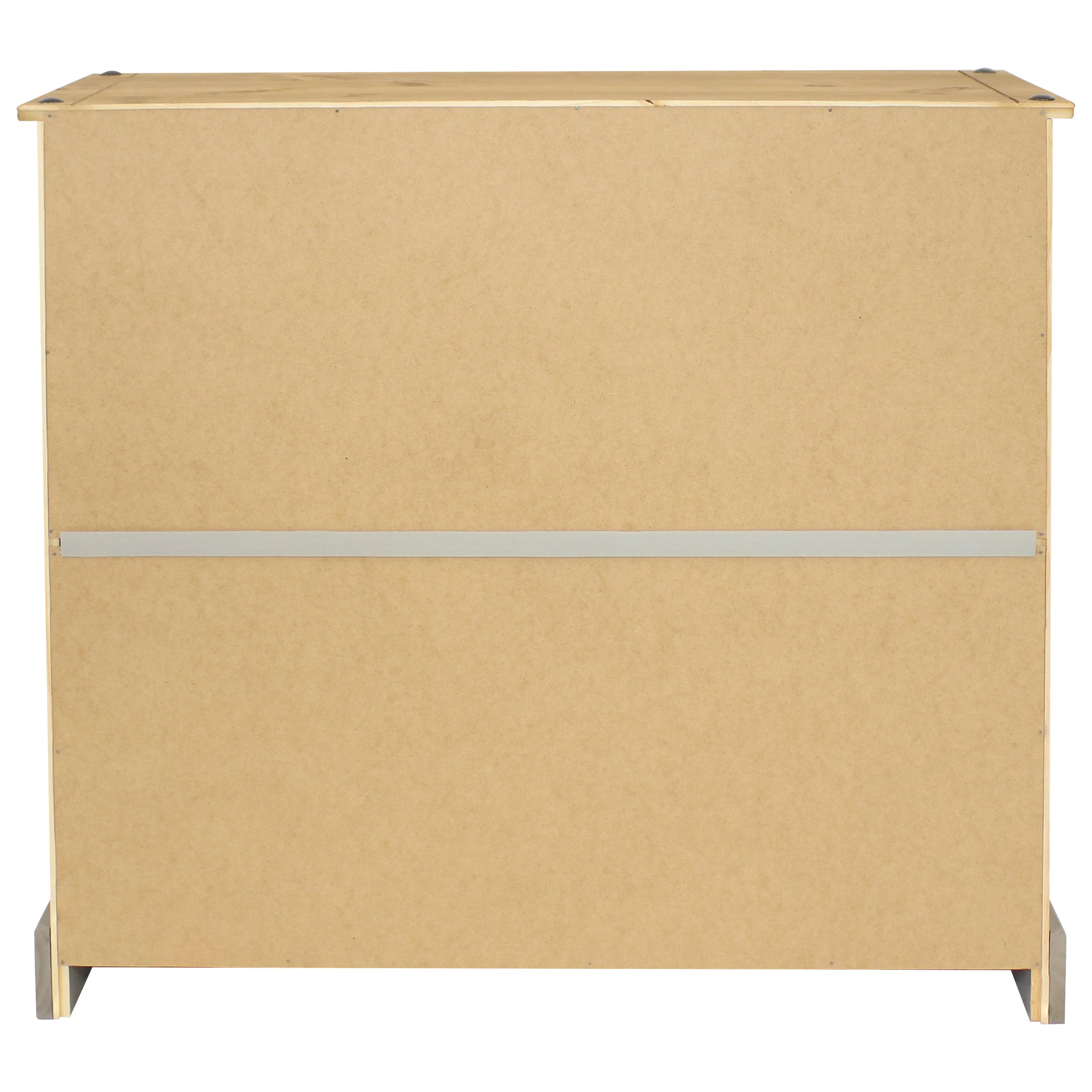 2025 Mesa estante para vino de pino macizo Sunnydaze – 28 botellas, gris, 88 cm