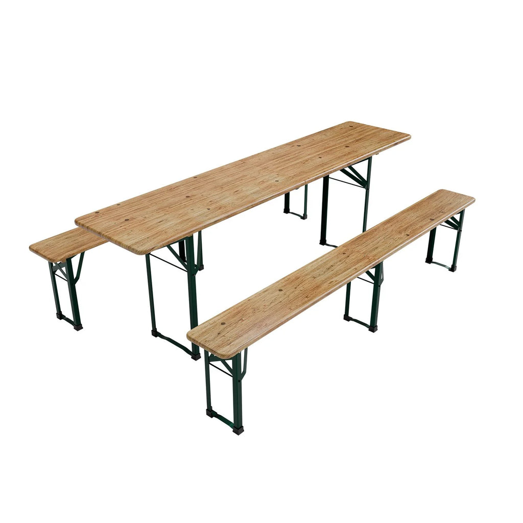 2025 Conjunto de mobiliario plegable para fiestas Amberg 180x74x74 cm