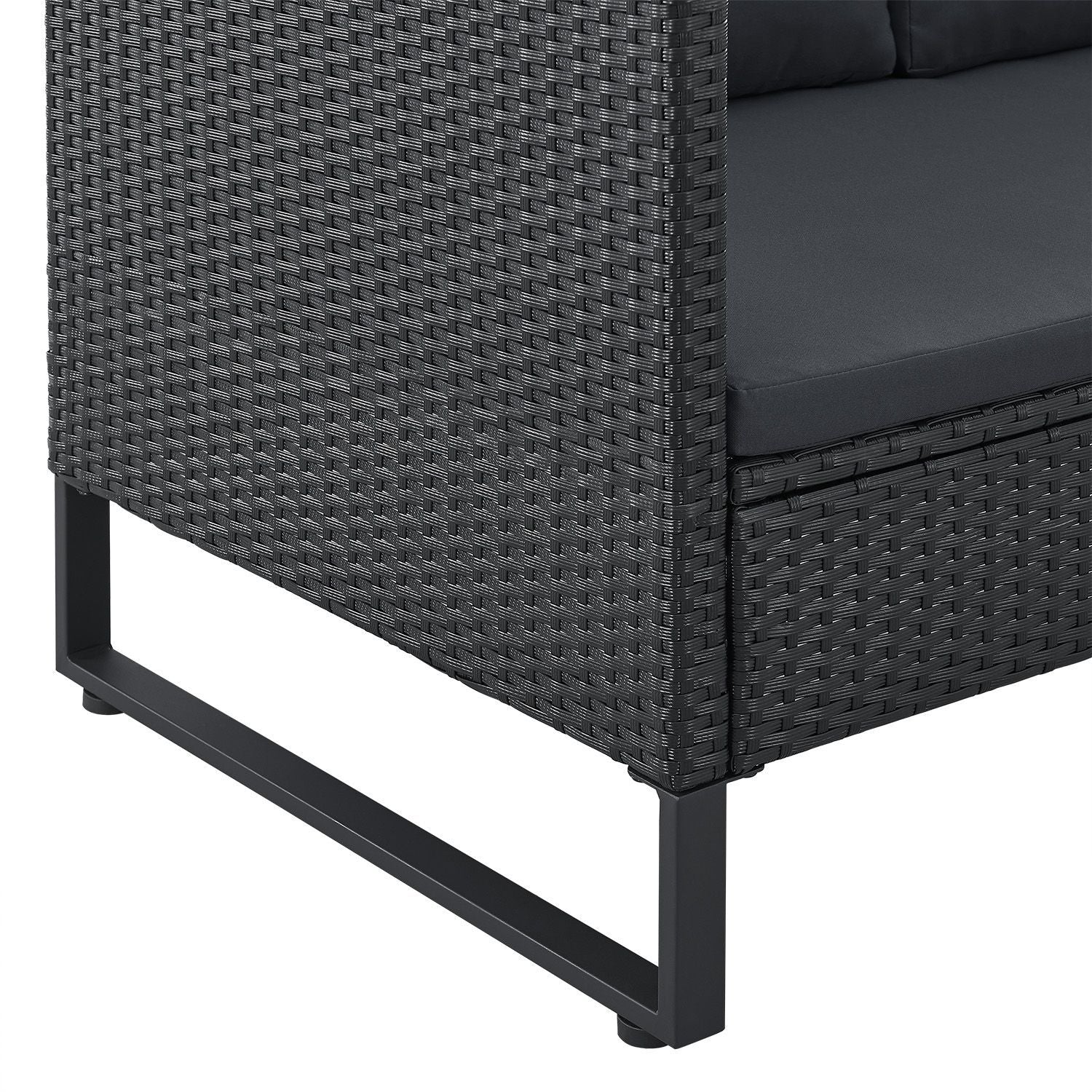 2025 Salón modular de poliratán Santorini