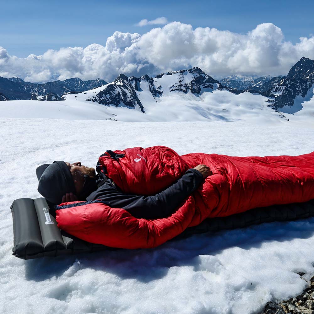 2025 Saco de dormir Alpin Loacker Down Pro 4 estaciones – 1000 g de plumón, -15°C