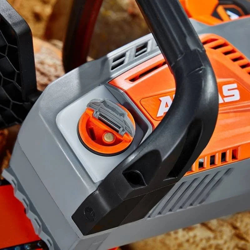 Motosierra inalámbrica Atlas 40 V, motor brushless, 40 cm – solo herramienta