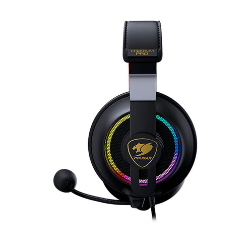 2025 Audífonos Gamer Cougar Phontum Pro Prix USB 7.1 – Multiplataforma