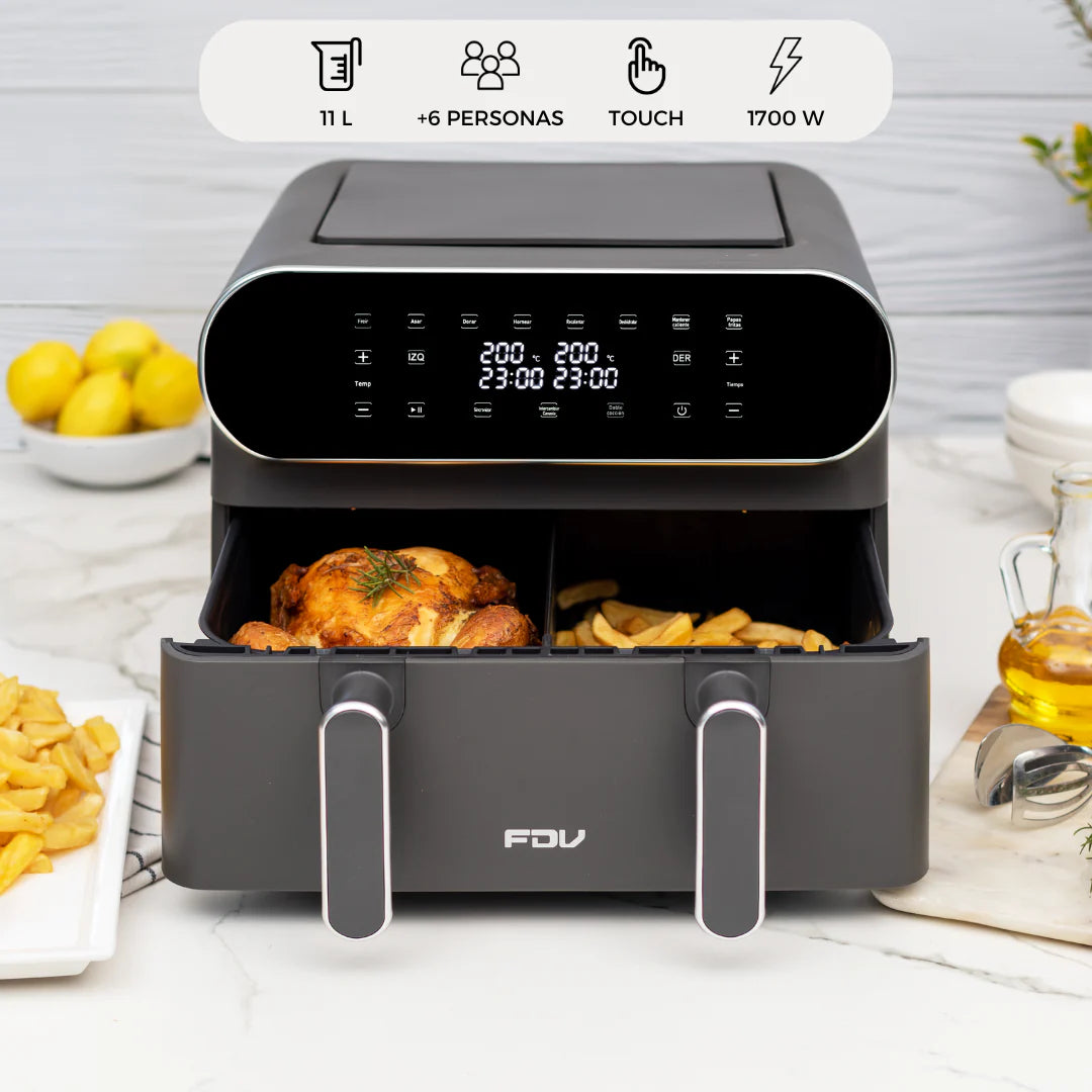 2025 Freidora Air Max Duo 11 Lts FDV