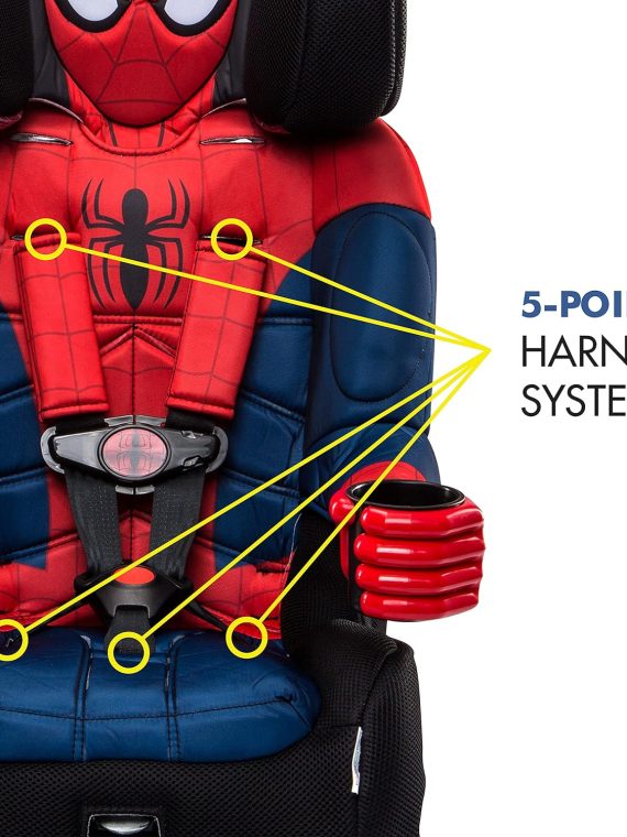 2025 Asiento infantil KidsEmbrace Marvel Spider-Man 2 en 1 con LATCH y Arnés Ajustable  ¿Quieres que te haga también una versión un poco más corta o más detallada?