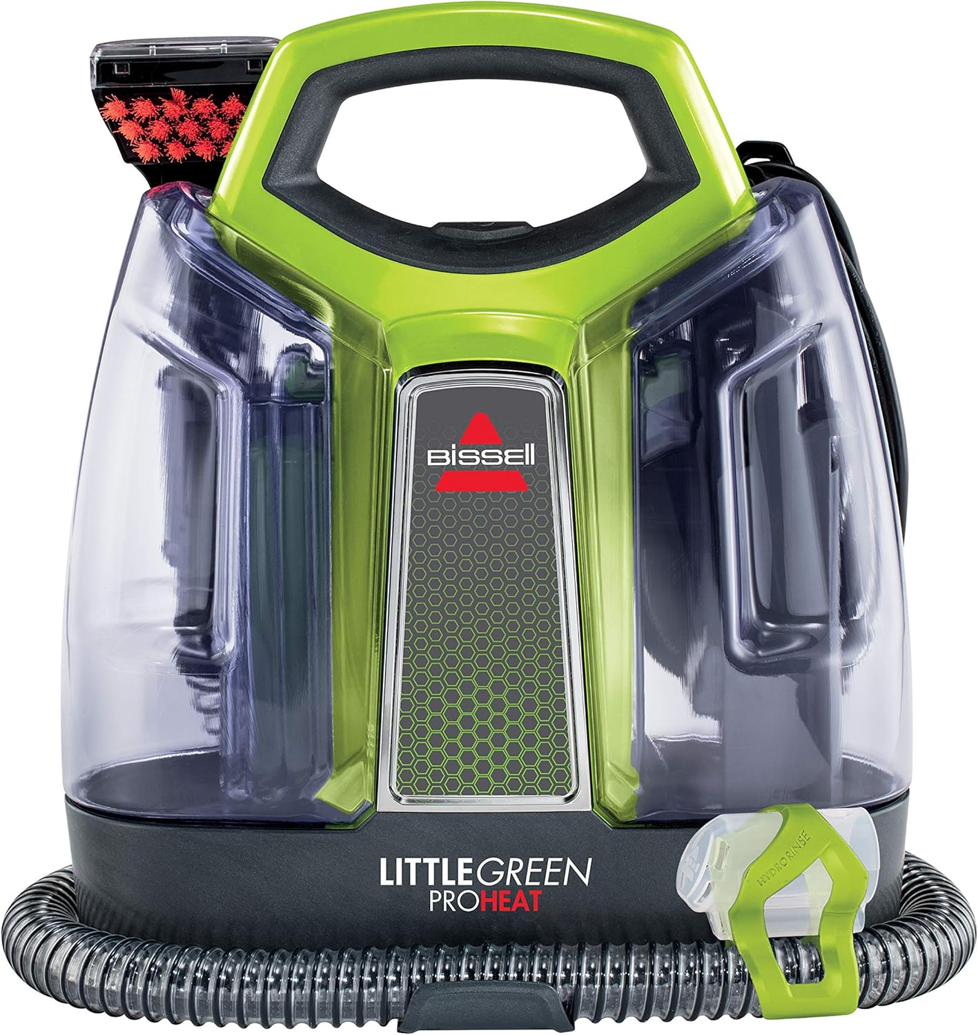 2025 BISSELL Little Green Proheat – Limpiador portátil en profundidad y quitamanchas con herramienta HydroRinse autolimpiante, modelo 2513E