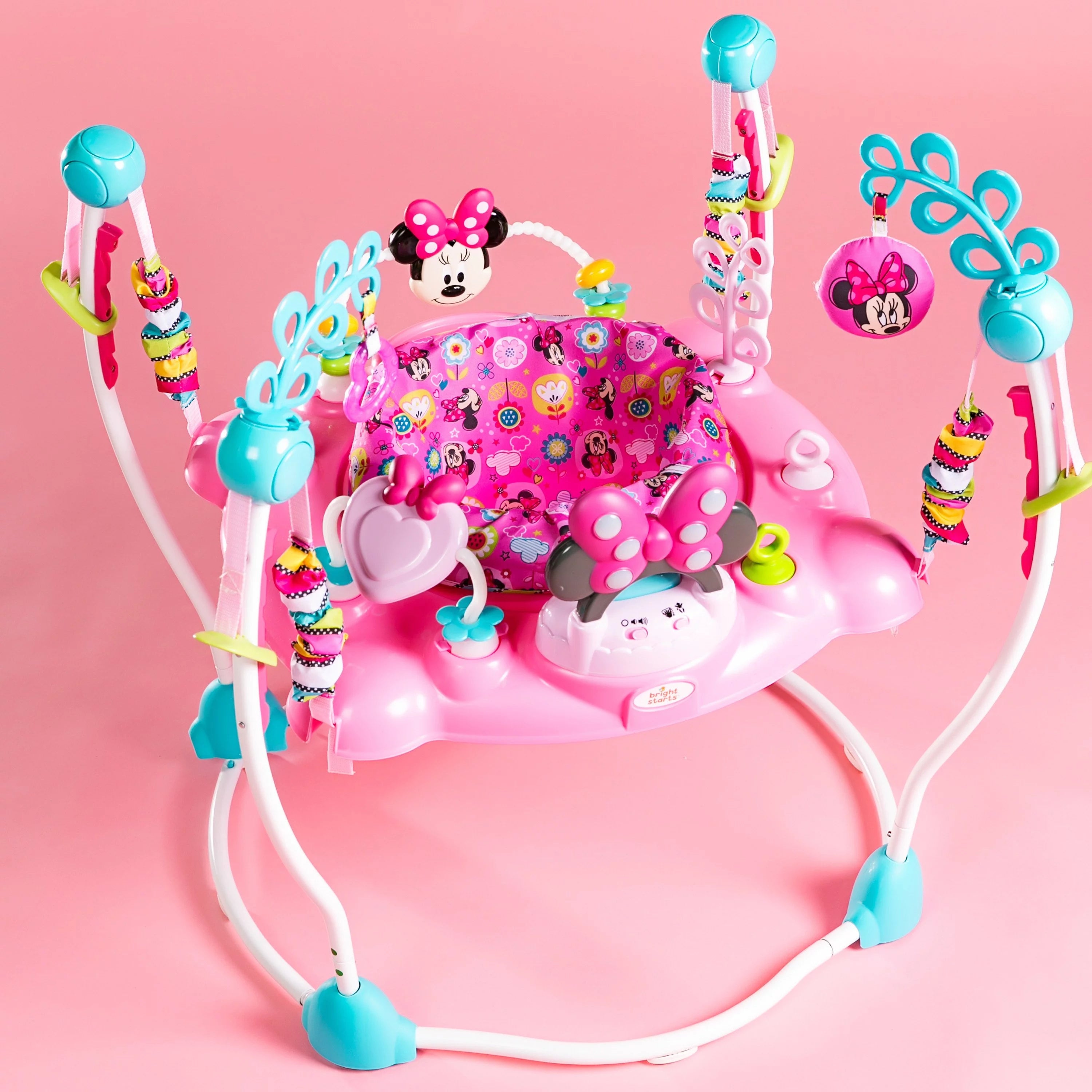 Andador de actividad Disney Baby Minnie Mouse Bright Start con luces y melodías, para niños a partir de 6 meses