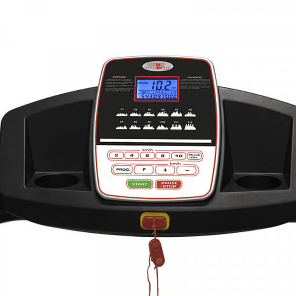 2025 Cinta de correr plegable CS 300 – 12 km/h + sensores de pulso + soporte para tablet