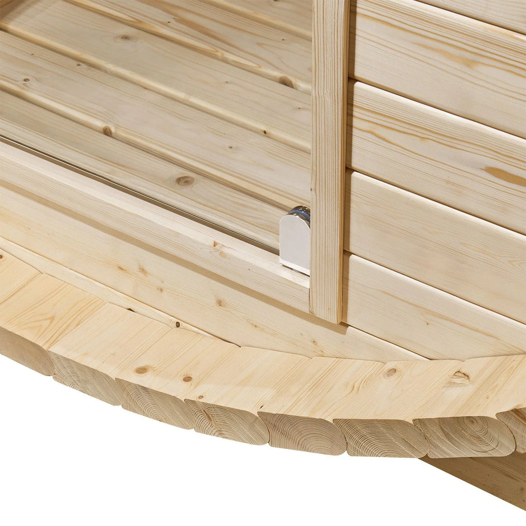 2025 Sauna barril Spitzbergen con estufa de sauna