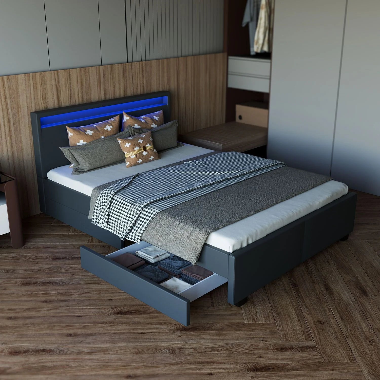 2025 Cama tapizada Lyon