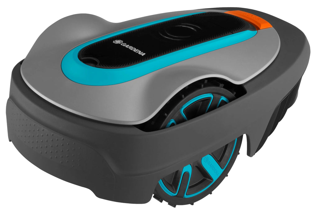 2025 Robot cortacésped Gardena SILENO minimo 350 m²: cortacésped inteligente con conectividad óptima, programable vía la aplicación Gardena Bluetooth (15208-47)