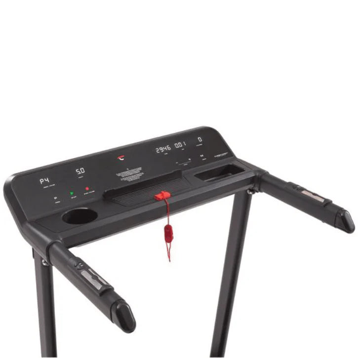 2025 Cinta de correr CS 4000 – 12 programas, compatible con Kinomap y superficie amortiguada para las articulaciones