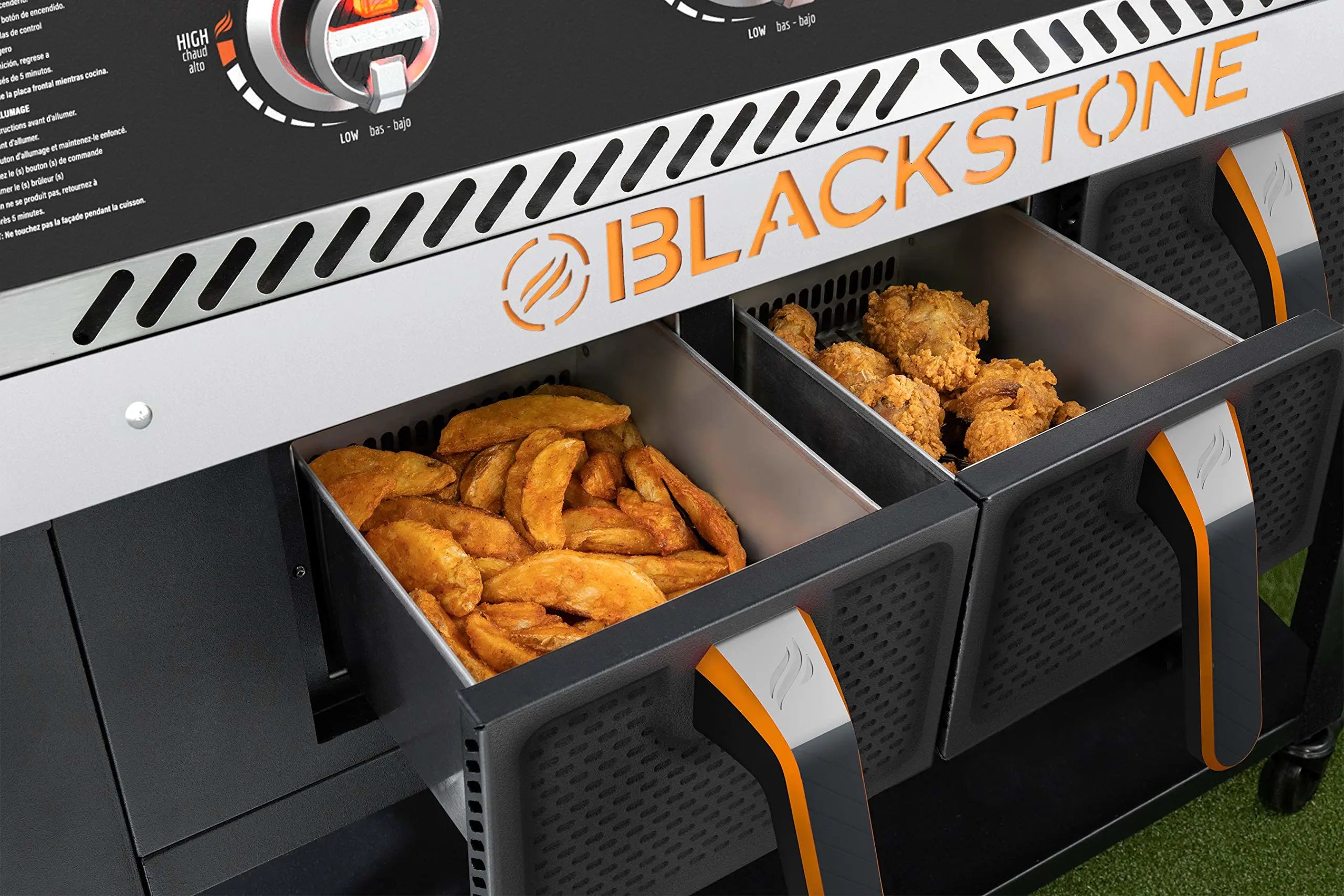 2025 Blackstone Combo con 4 quemadores y freidora de aire – 36"
