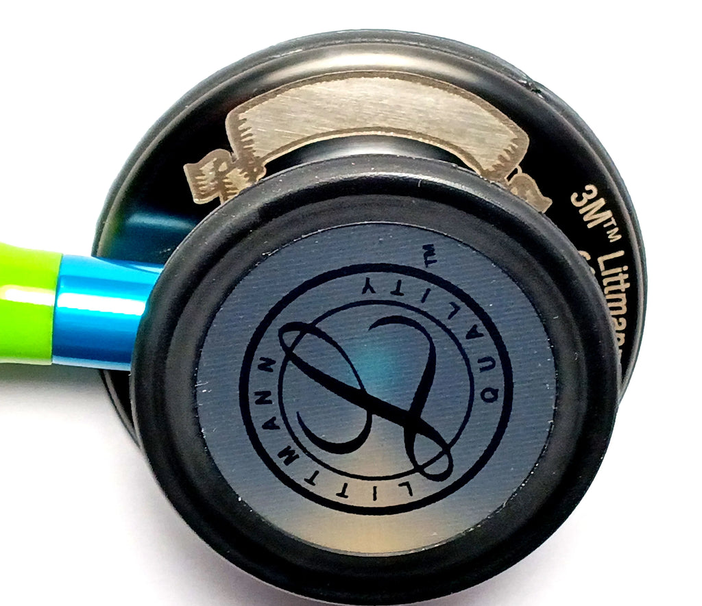 2025 Estetoscopio de Monitoreo Littmann Classic III: Todo Negro 5803 - Grabado adicional
