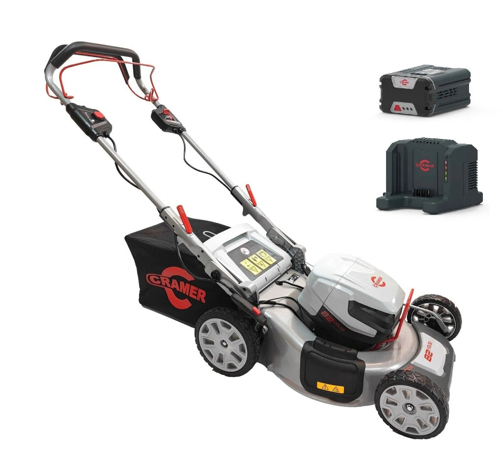 2025 Cortacésped a batería Cramer 82LM51SX – ancho de corte 51 cm, tracción en ruedas, batería 82V 3Ah incluida