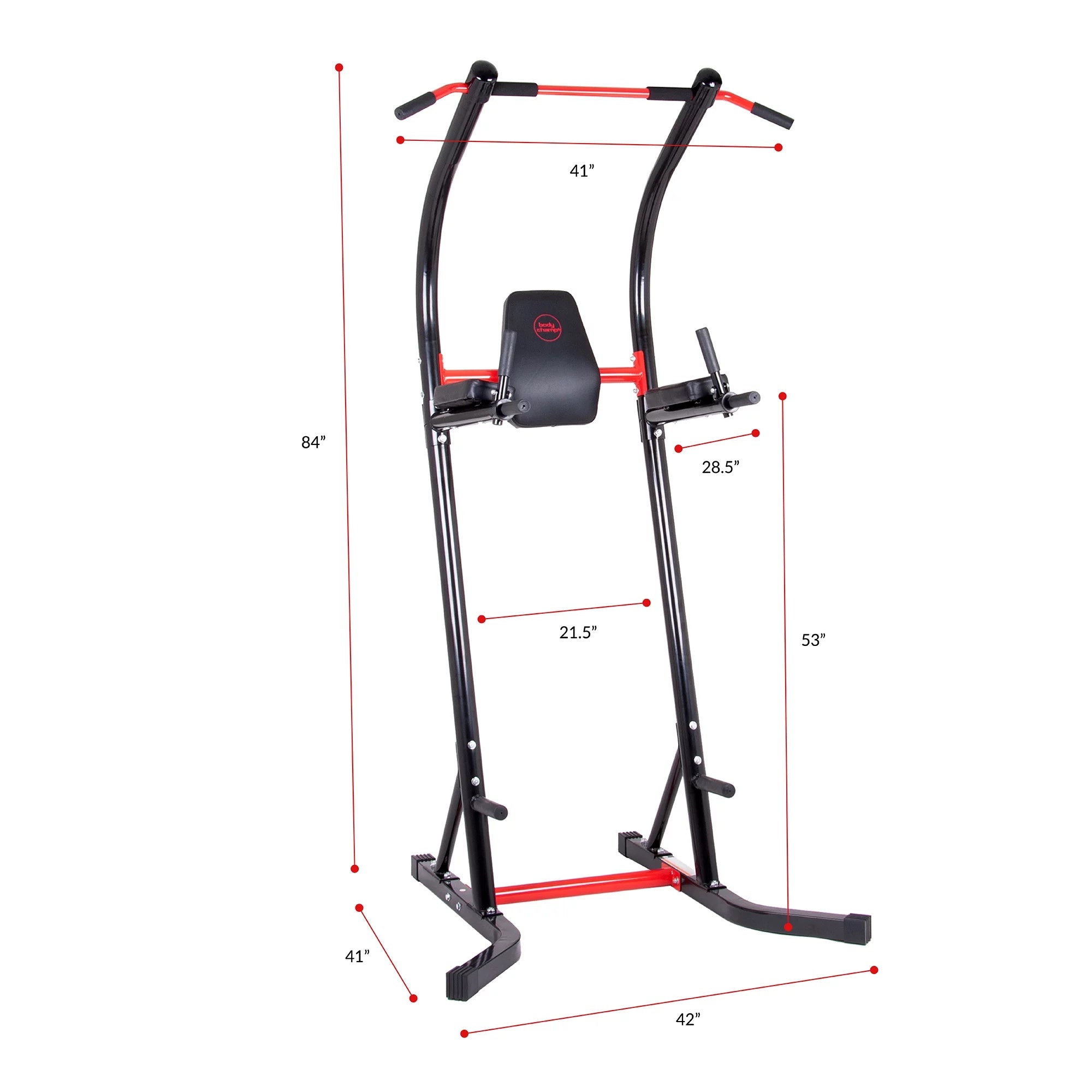 2025 Body Champ estación de musculación multifuncional – capacidad máxima de 113 kg.