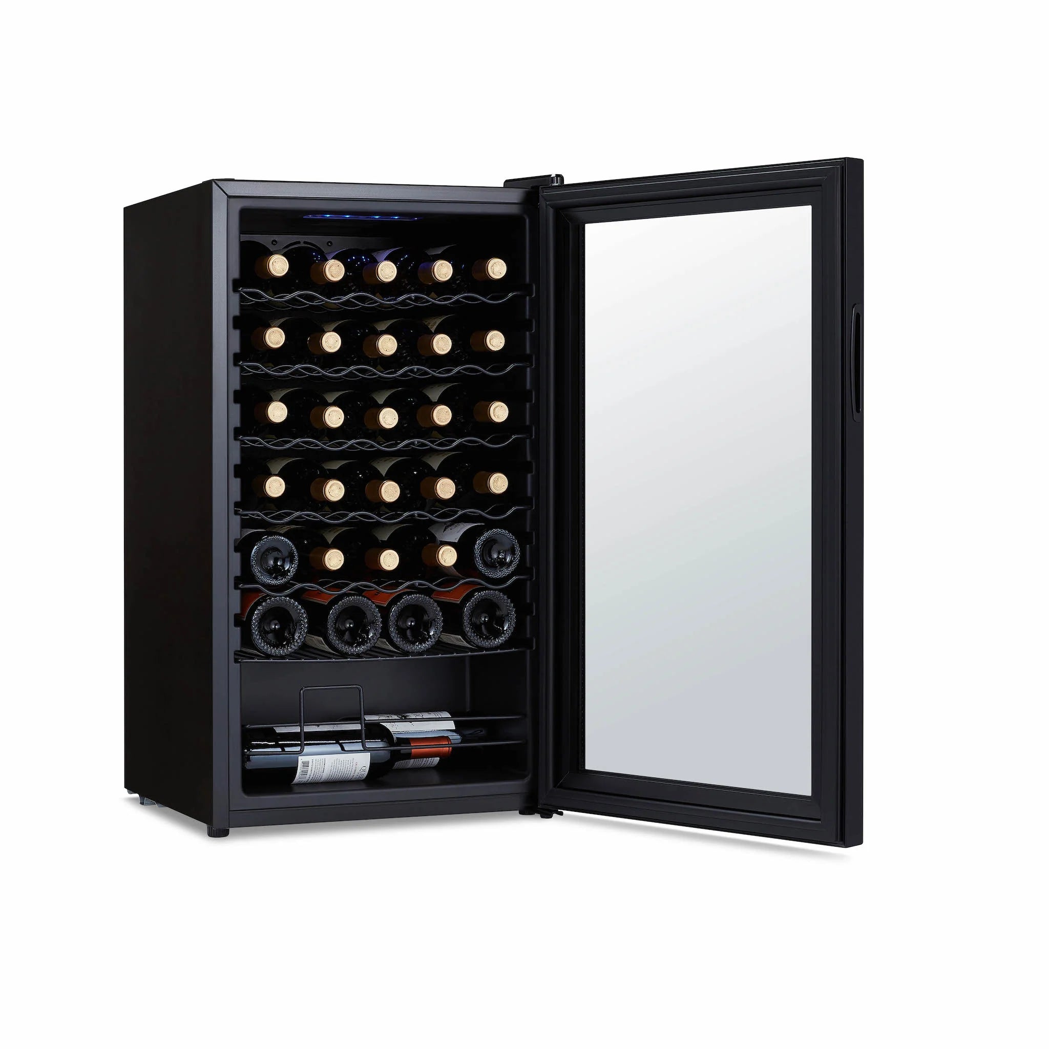 2025 Refrigerador de Vinos Independiente Newair – Negro (34 botellas)
