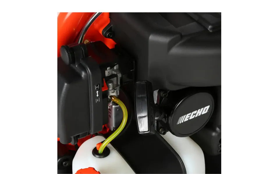 Soplador de mochila a gasolina 2 tiempos ECHO PB-755ST, 63,3 cm³, 233 MPH, 651 CFM con acelerador montado en el mango