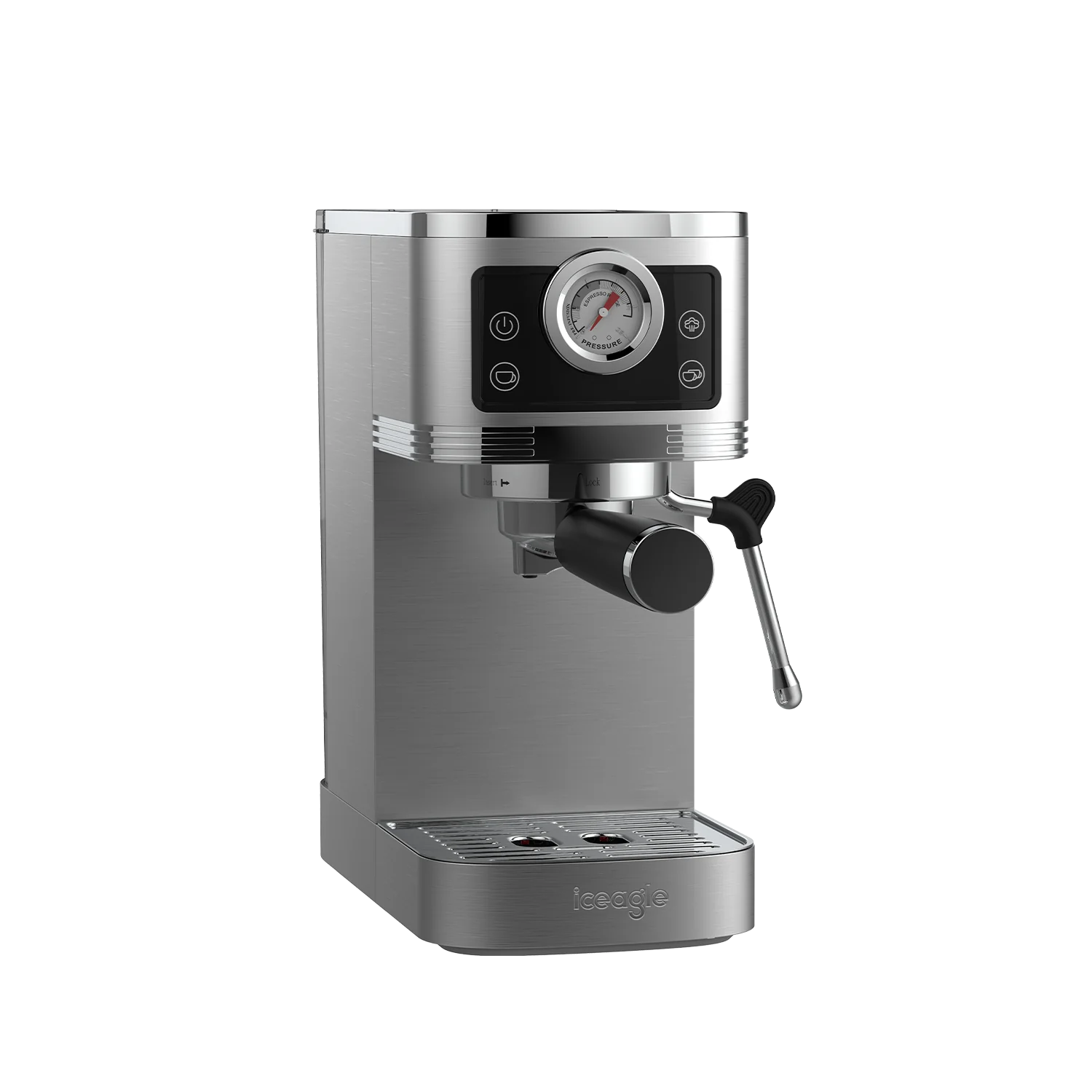 2025 Máquina de espresso Iceagle CM1660B con vaporera – 1350 W