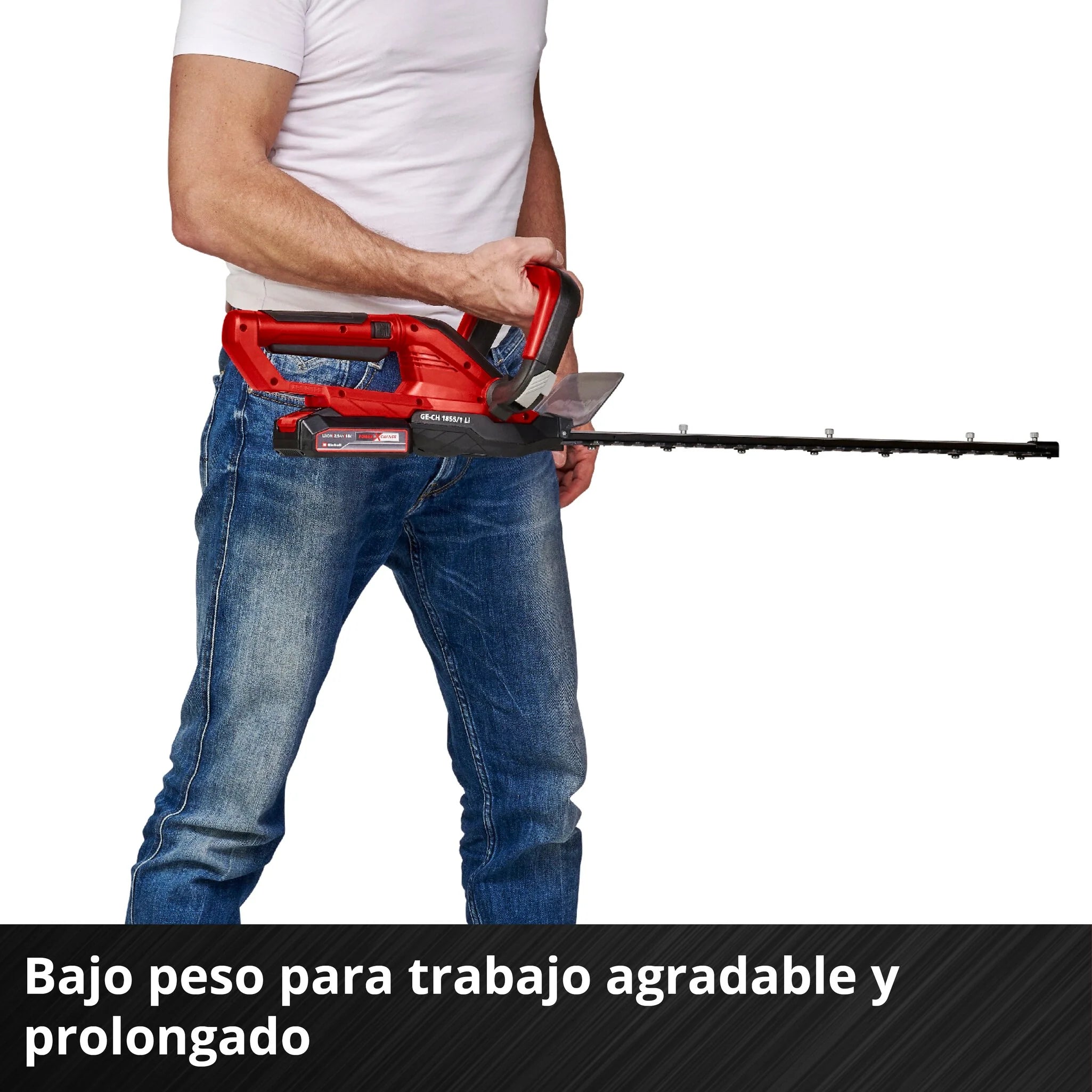 2025 Cortasetos Eléctrico a Batería GE-CH 1855/1 LI - Incluye Cargador y Batería