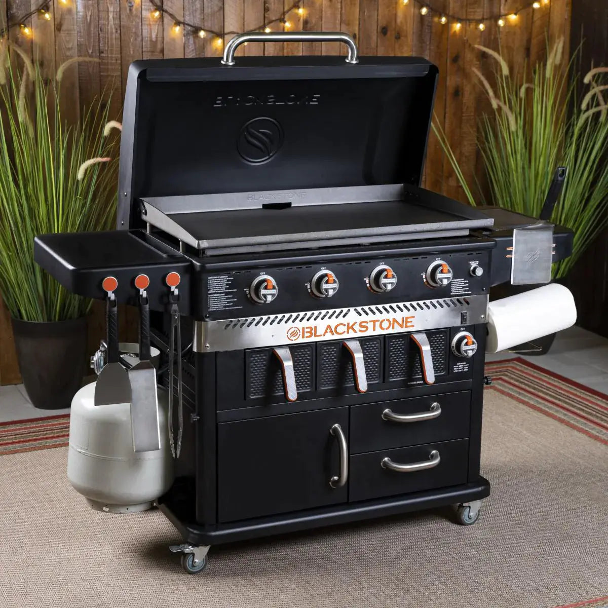 2025 Blackstone Combo con 4 quemadores y freidora de aire – 36"
