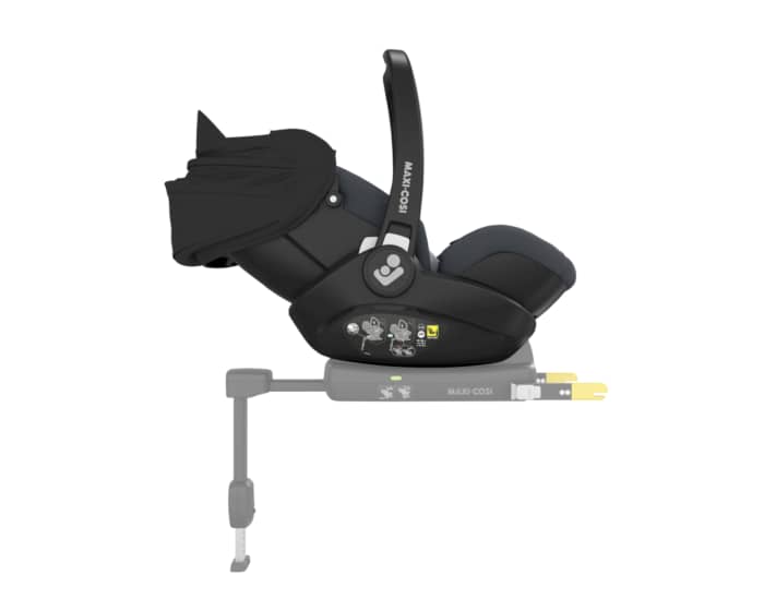 Maxi-Cosi Marble Silla de Seguridad para Bebé — Acolchado extra suave y toldo solar grande