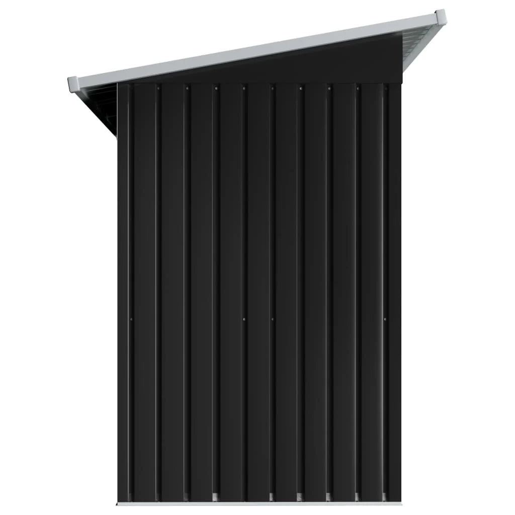 2025 Cobertizo para jardín de acero gris antracita v6684