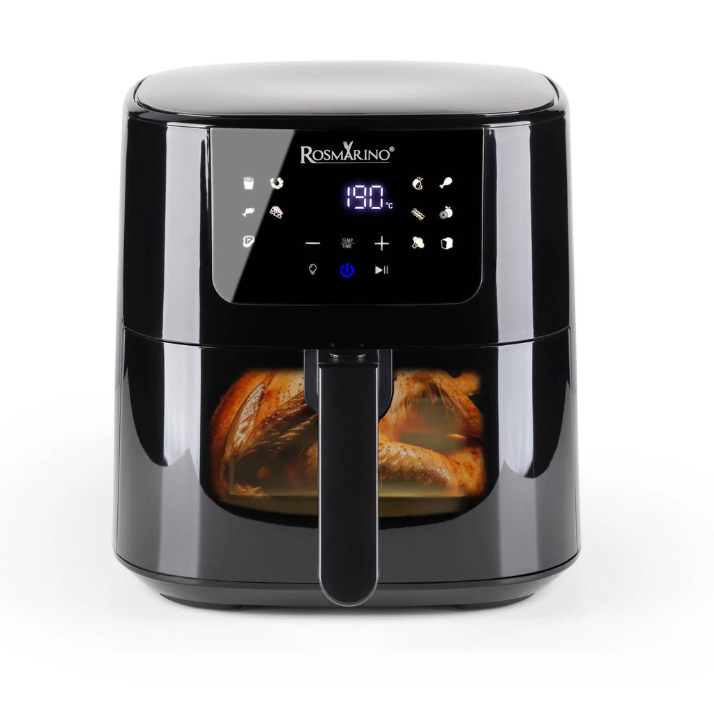 2025 Freidora de aire caliente Rosmarino Infinity Vision XL – 5 L