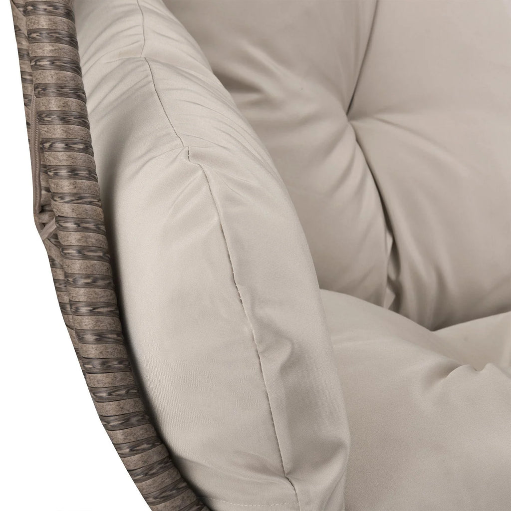 2025 Sillón colgante doble de resina trenzada Aria
