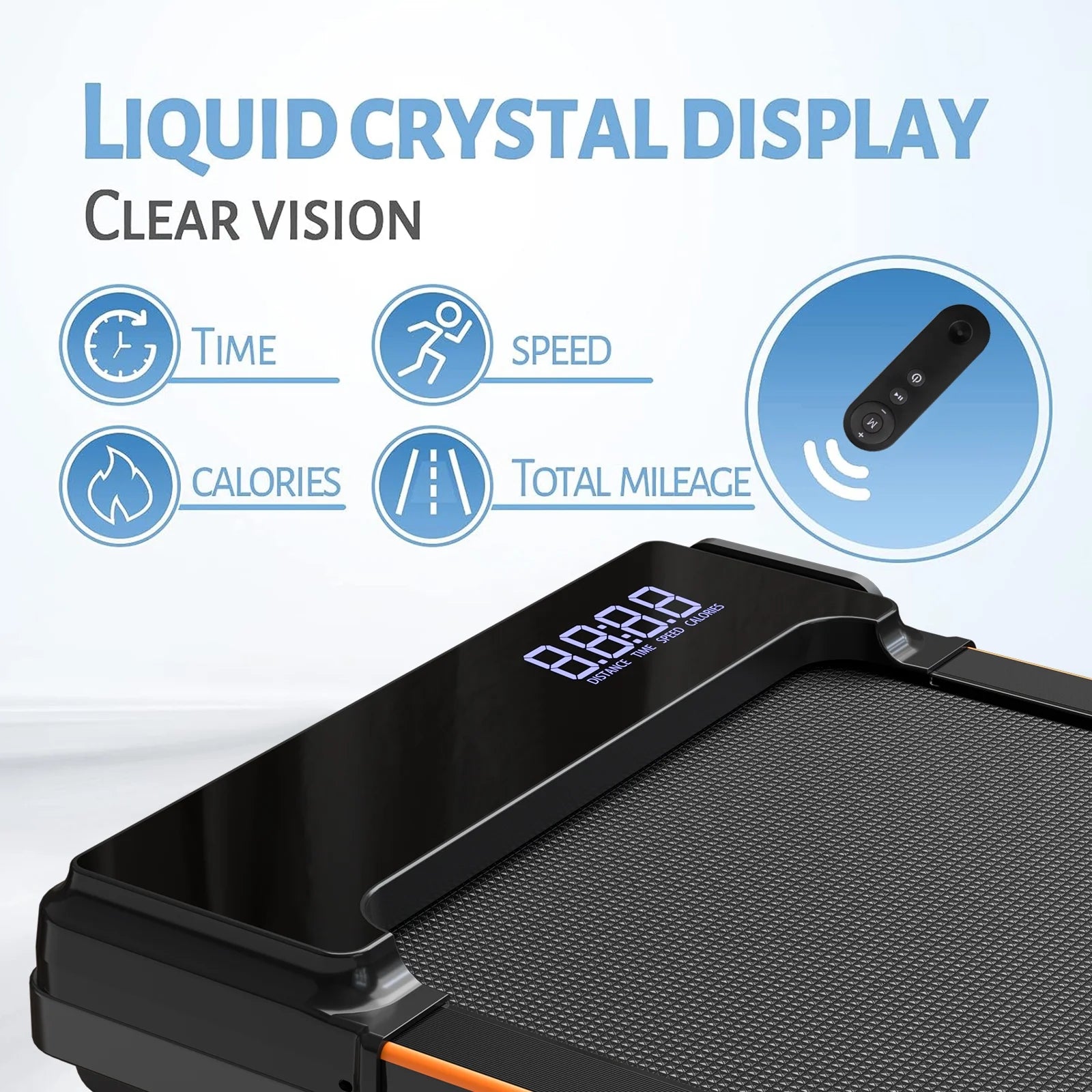 2025 Cinta de correr plegable CoolHut bajo el escritorio, caminadora 2 en 1 portátil para caminar, trotar y uso en oficina en casa, motor silencioso de 2,5 HP, pantalla LED y control remoto, negra