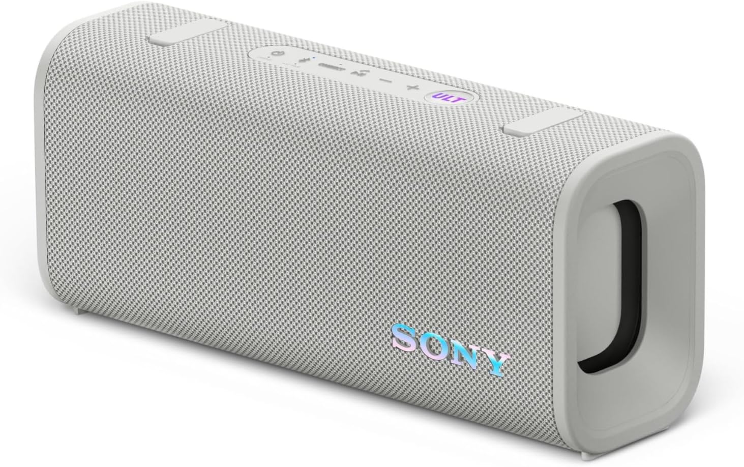 Sony ULT Field 5, Powerful Bluetooth Portable Speaker, 25 H Battery, 2 ULT Power Sound Modes, Water and Dust Resistant, 360 Lights, Removable Shoulder Strap, Compact, Black