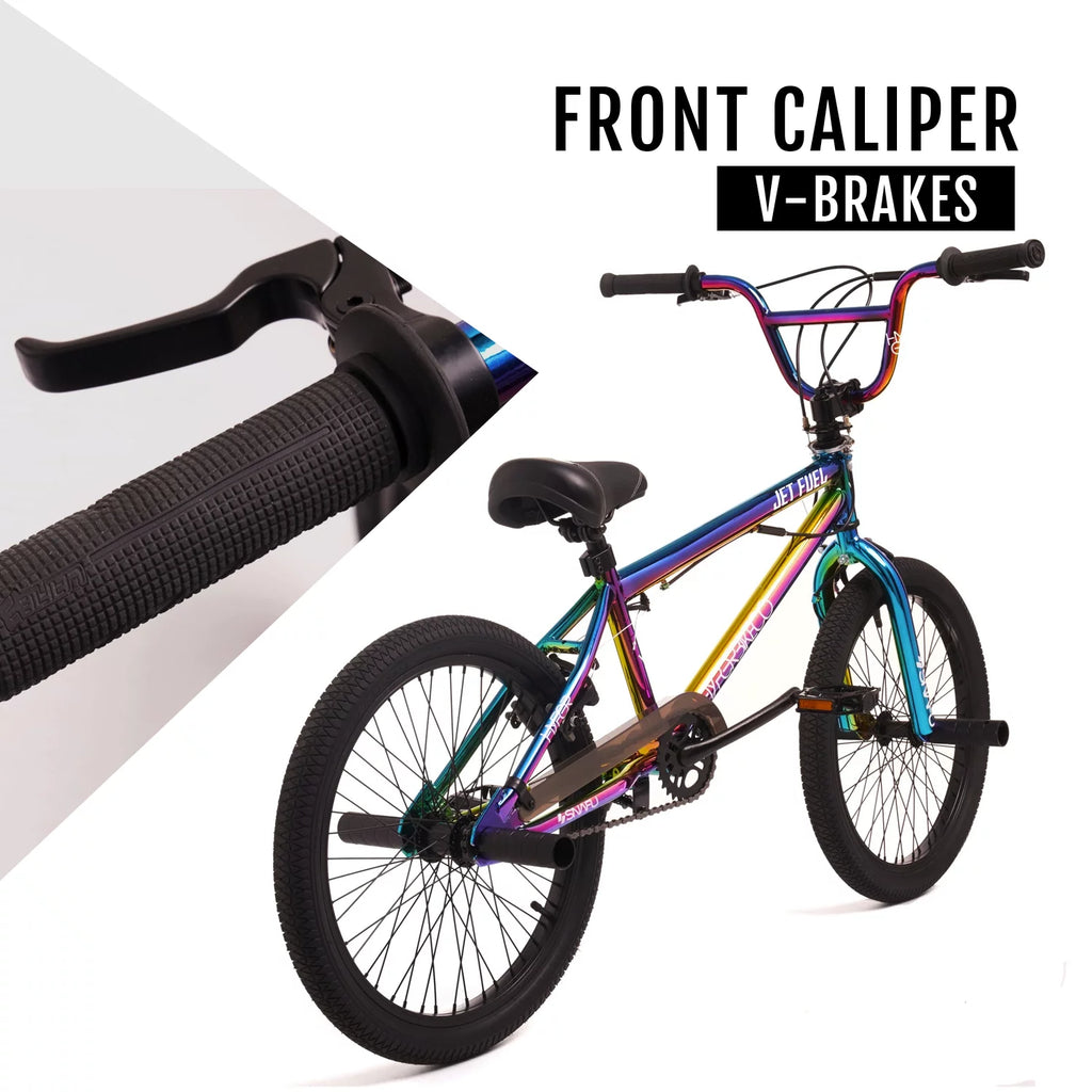 Bicicleta BMX Hyper Bicycles Jet Fuel de 20" para niños.