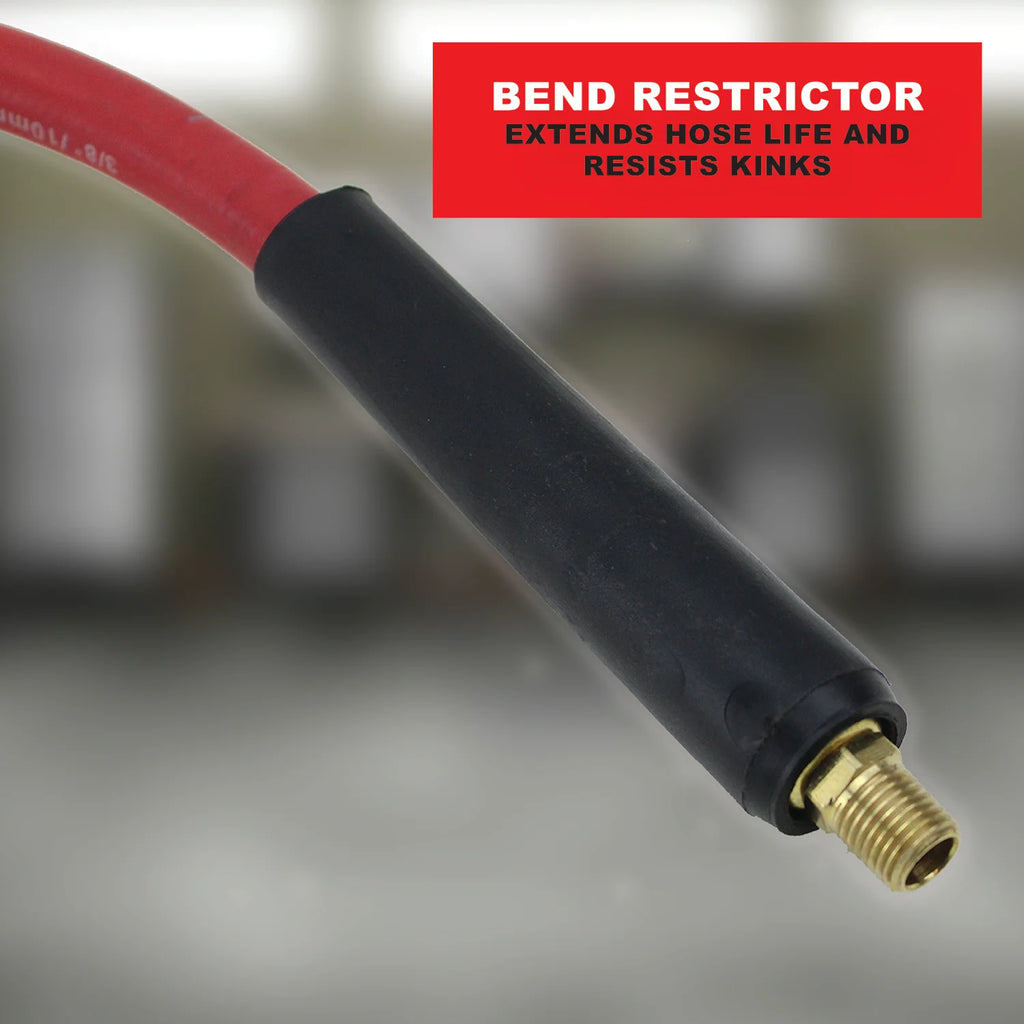 2025 Enrollador Automático de Doble Brazo de Acero con Manguera de Goma de 1/2" x 15 m – Máx. 300 PSI