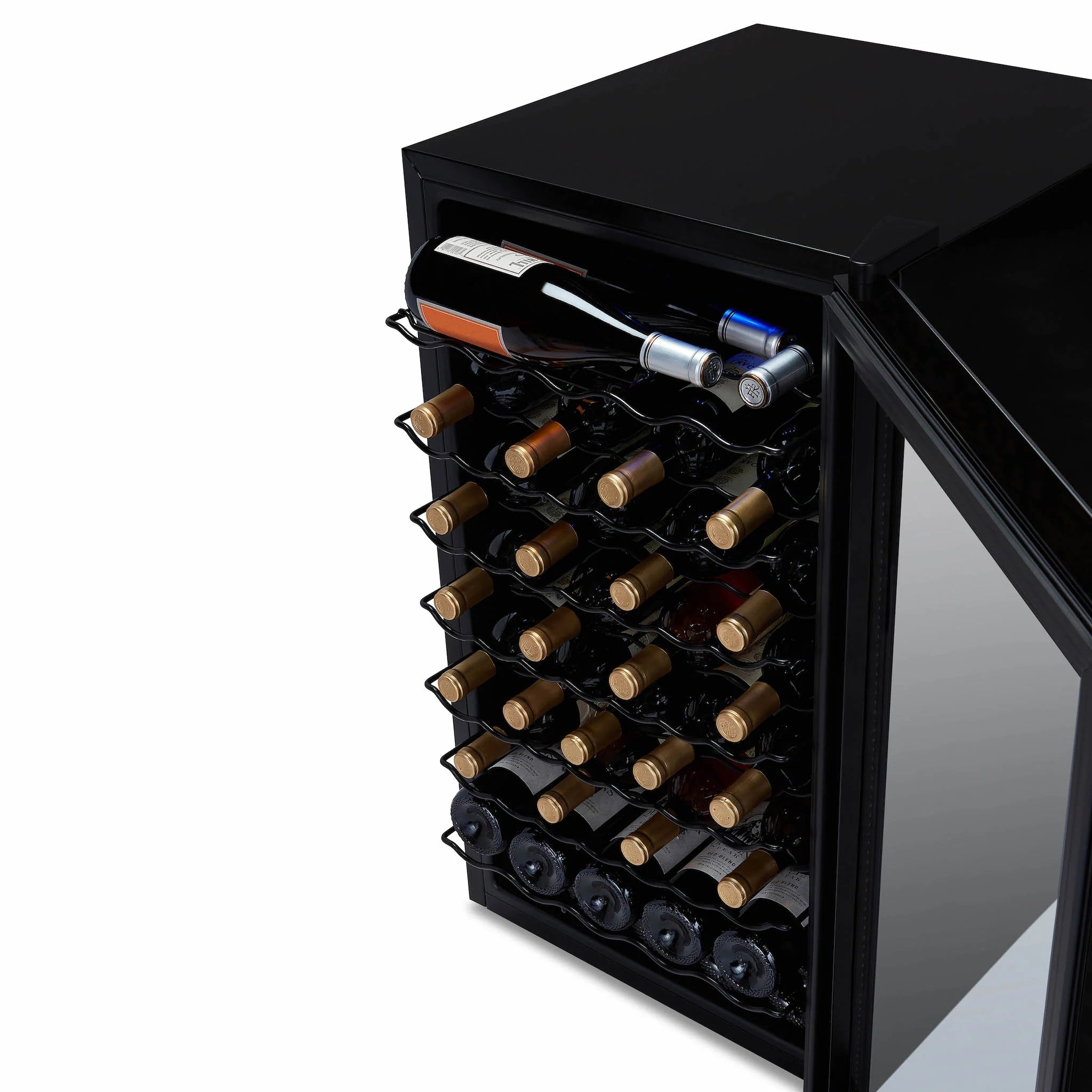 2025 Refrigerador de Vinos Independiente Newair – Negro (51 botellas)