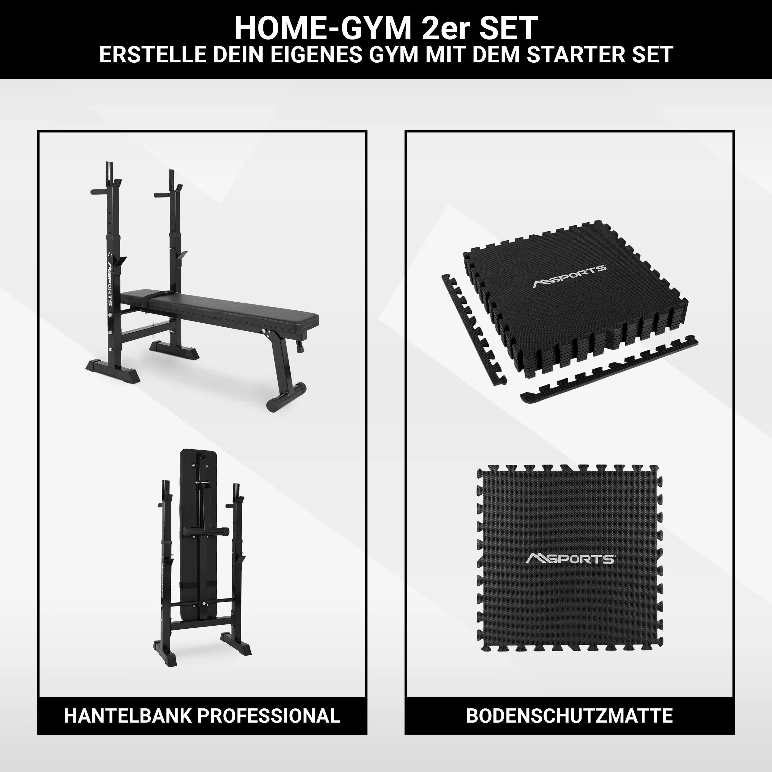 2025 Set de gimnasio básico para el hogar