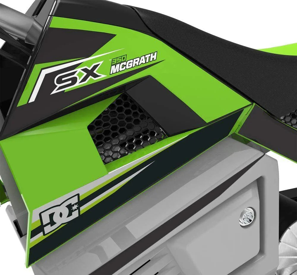 2025 Moto Eléctrica Todoterreno para Niños Razor Dirt Rocket SX350 – Verde (Desde 13 años)