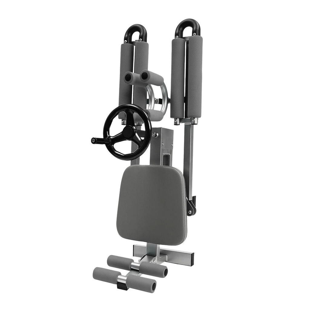 Dispositivo profesional de estiramiento de piernas con capacidad de carga de 150 kg, equipo robusto para el hogar y el gimnasio.