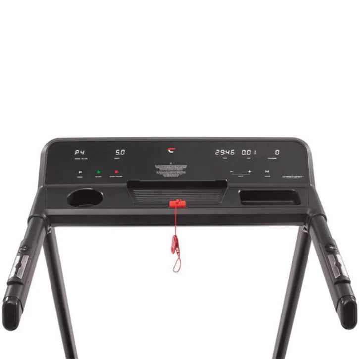 2025 Cinta de correr CS 4000 – 12 programas, compatible con Kinomap y superficie amortiguada para las articulaciones
