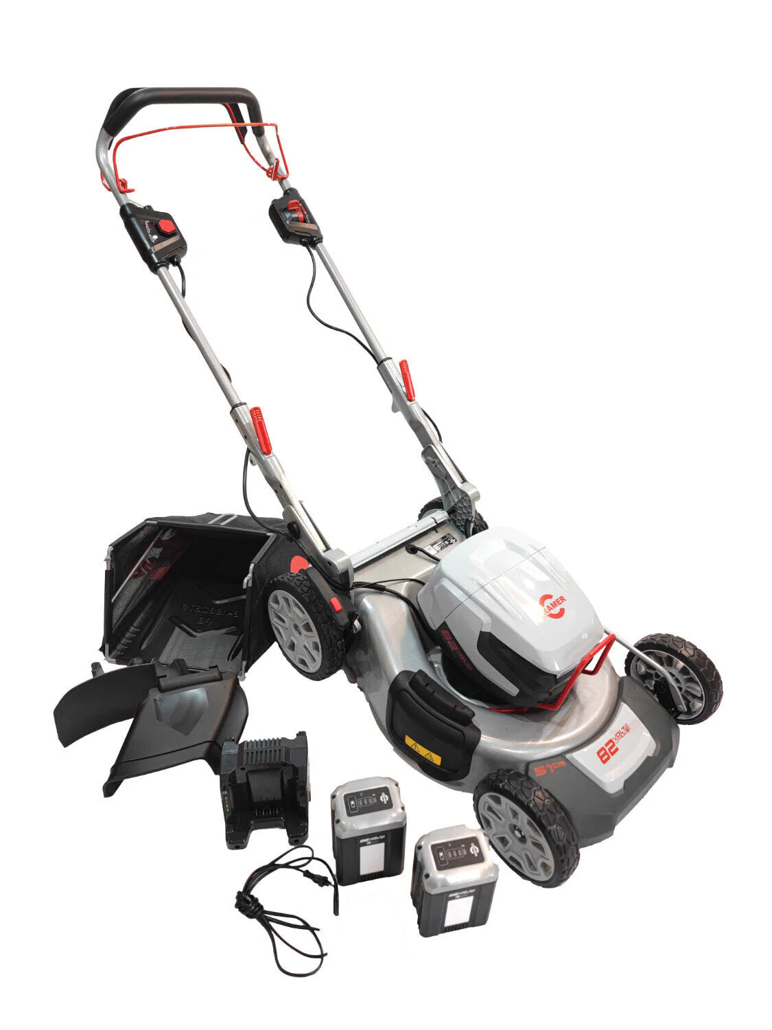 2025 Cortacésped profesional a batería Cramer 82LM51SX – 51 cm, tracción variable, doble batería 82 V 3 Ah incluida