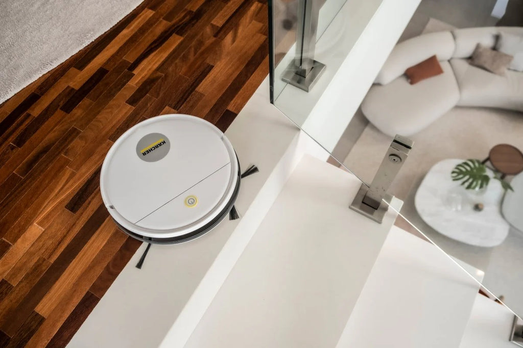 2025 Aspiradora Robot RCV 1 – Limpieza inteligente y eficiente para pisos duros