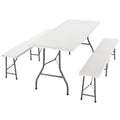 2025 Conjunto de mobiliario plegable para fiestas Bayreuth 180x70x74 cm