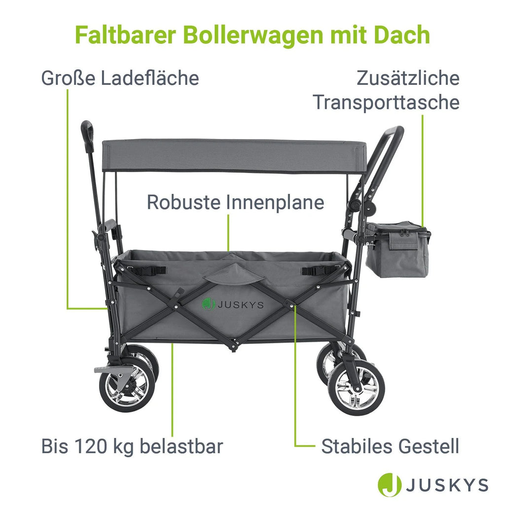 2025 Carro plegable con techo y bolsa