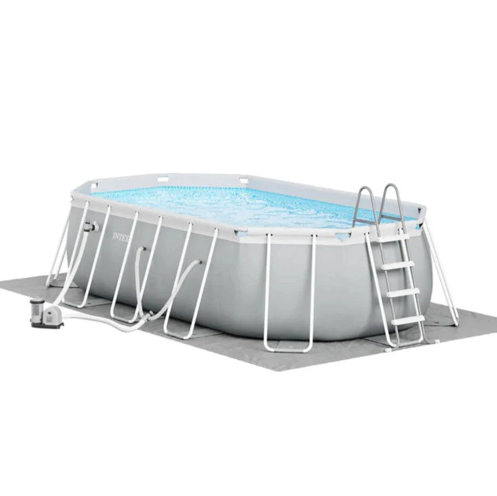 2025 Piscina Elevada Intex Prism Frame™ Ovalada 16,6 x 9 pies x 48"