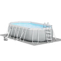2025 Piscina Elevada Intex Prism Frame™ Ovalada 16,6 x 9 pies x 48"