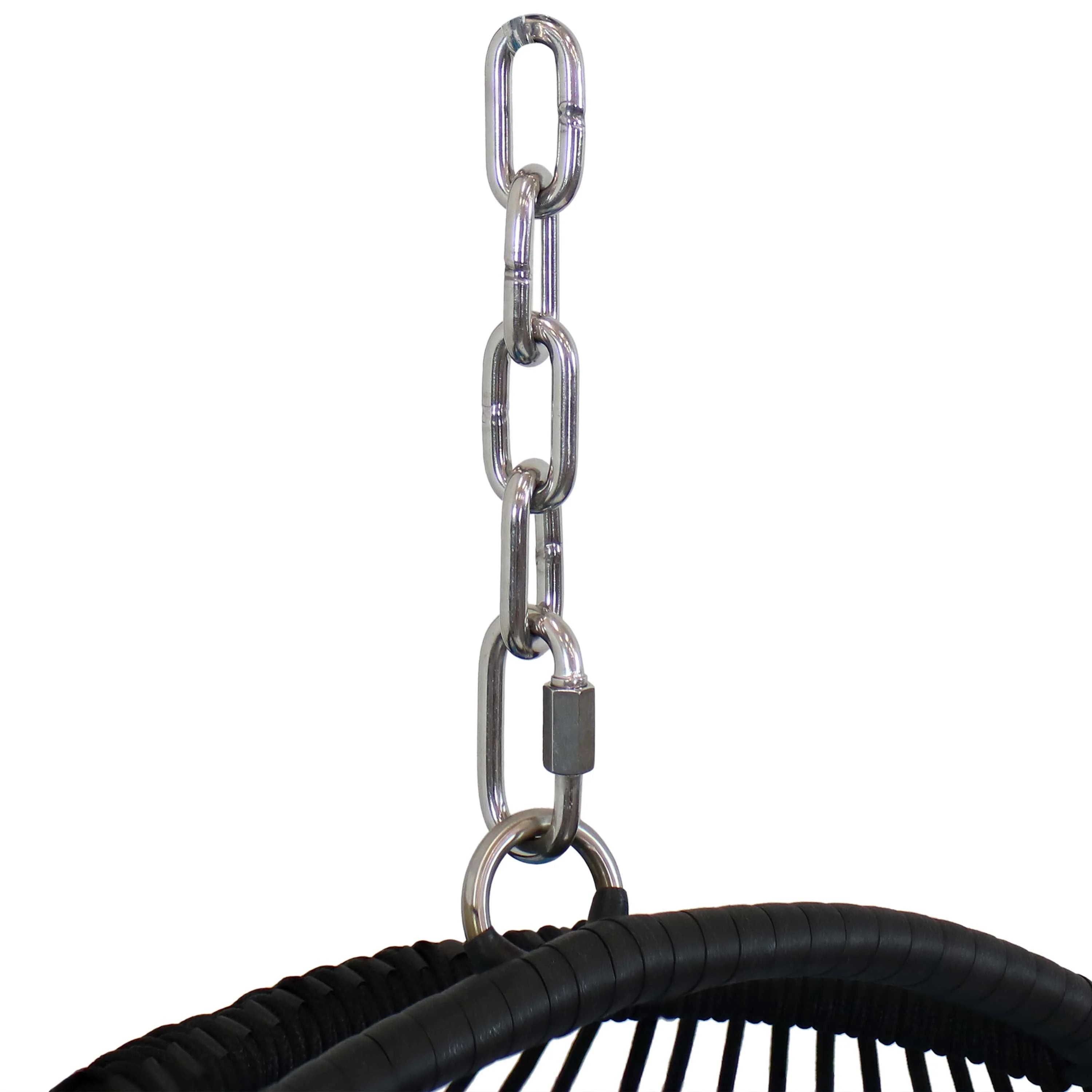 2025 Silla Colgante de Exterior Sunnydaze Julia en Forma de Huevo con Cojines