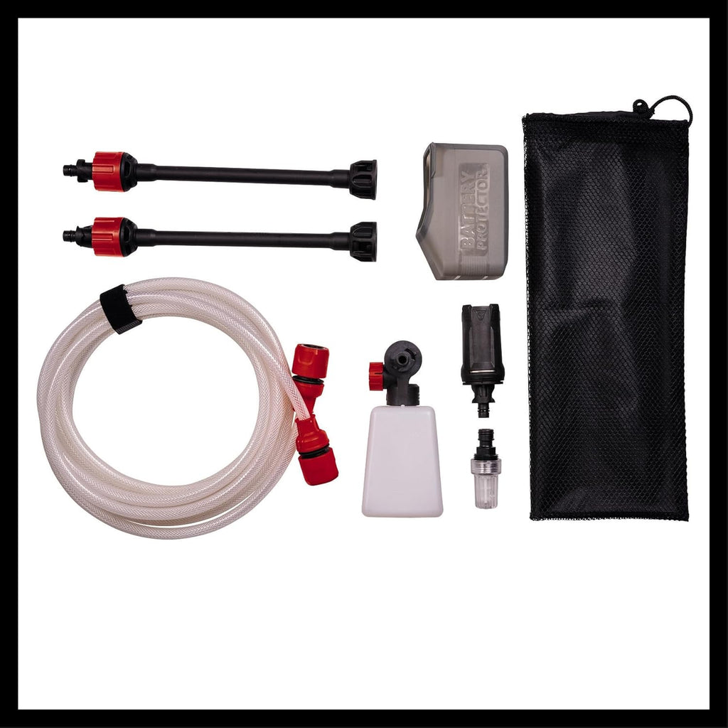 Einhell Pressure Washer Gun with HYPRESSO 18/24.1 Power X-Change Battery (18 V, 24 Bar, Mobile Cleaning and Watering, 240 L/h, Incl. Accessories, Without Battery or Charger)