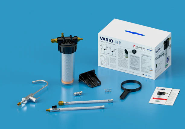 2025 Carbonit VARIO-HP Comfort – Filtro de agua bajo fregadero eficaz para agua potable limpia
