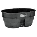 2025 Tanque de Existencias Rubbermaid FG424500BLA, Capacidad de 150 Gal, Plástico, Negro