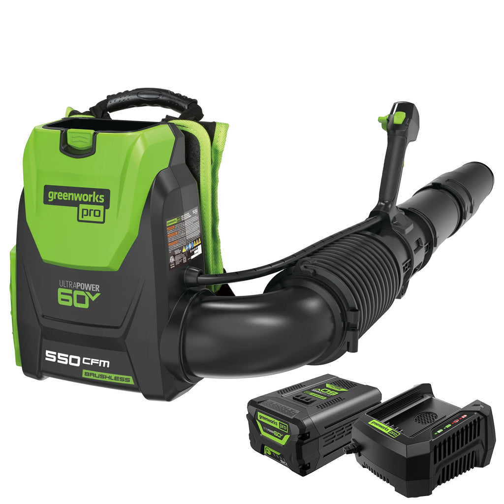 2025 Kit de herramientas de jardín inalámbricas Greenworks 60V – Batería y cargador rápido incluidos, compatible con más de 75 herramientas