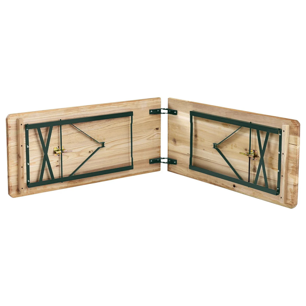 2025 Conjunto de mobiliario plegable para fiestas Amberg 180x74x74 cm
